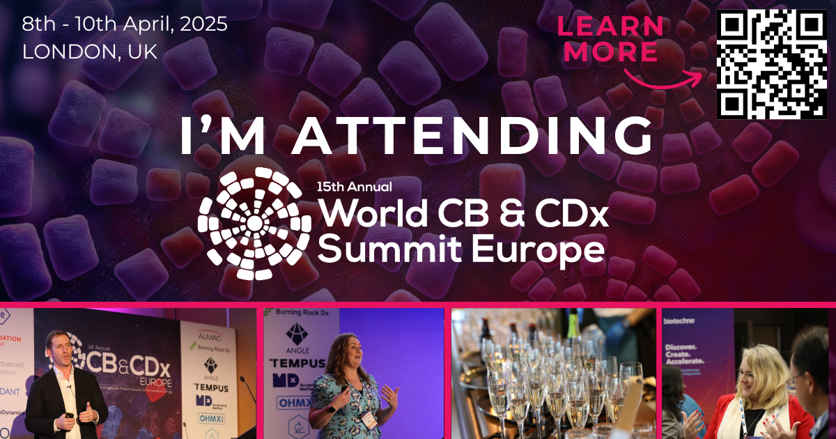 I'm Attending CDx Europe