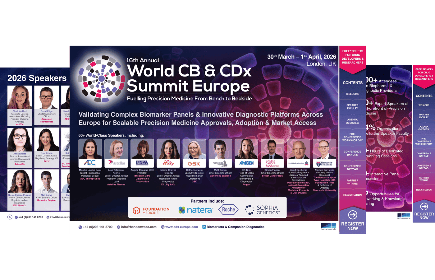 16th Clinical Biomarkers & CDx Summit Europe Brochure Image